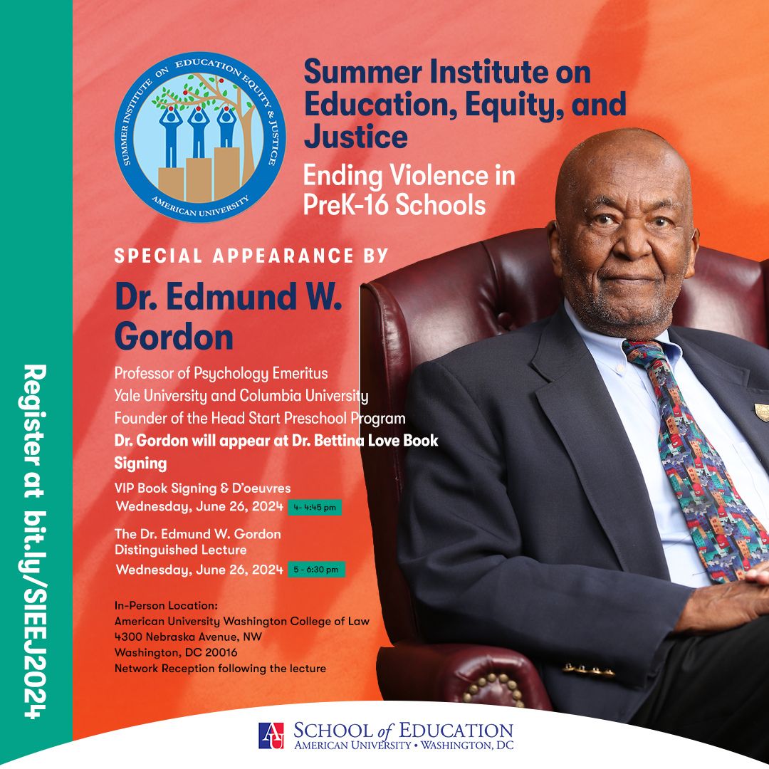 Dr. Edmund Gordon SIEEJ 2024 Promo