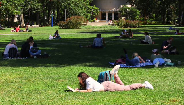 AU's Best Outdoor Campus Spaces