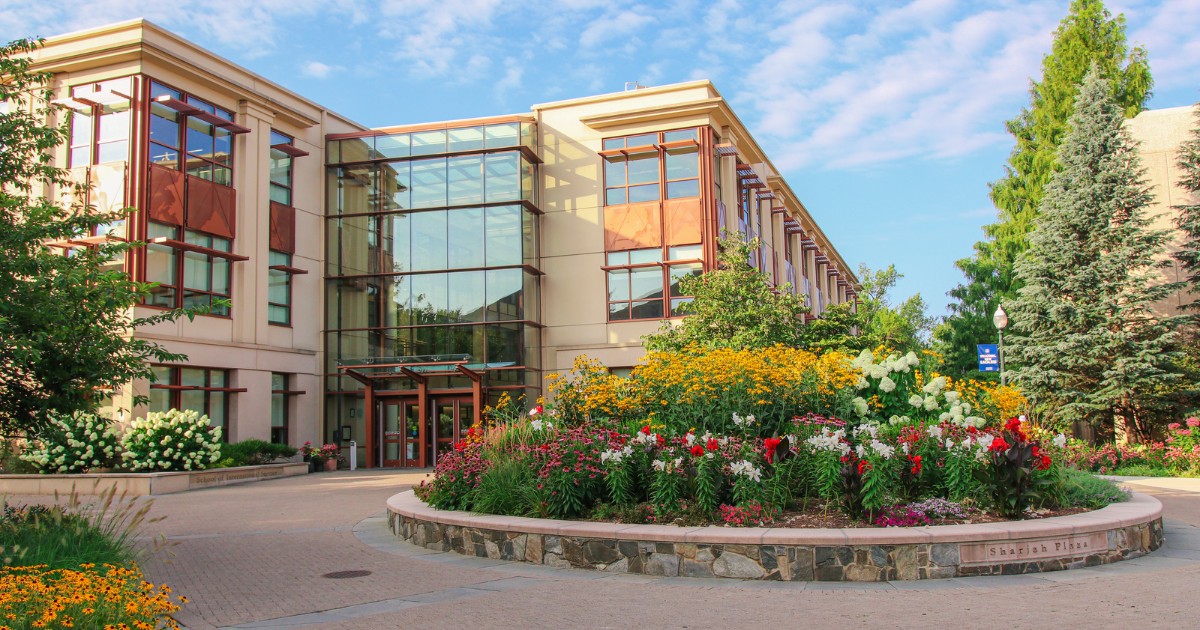 School of International Service Exterior in Summer