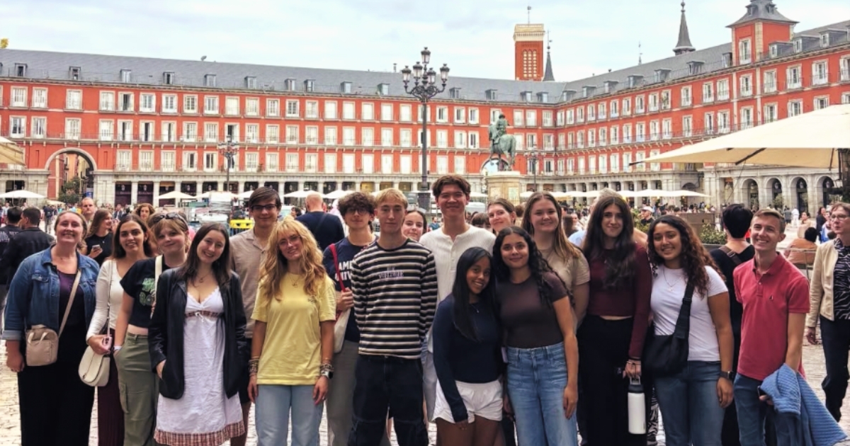 Group of SIS Madrid Scholars in Spain