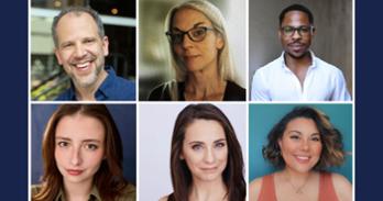 Aaron Posner, Megan Raham, Ro Boddie, Megan Kempton, Susan Derry, Sierra Young