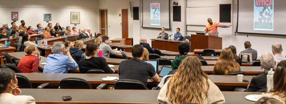 Professor Orisanmi Burton lectures on his book Tip of the Spear