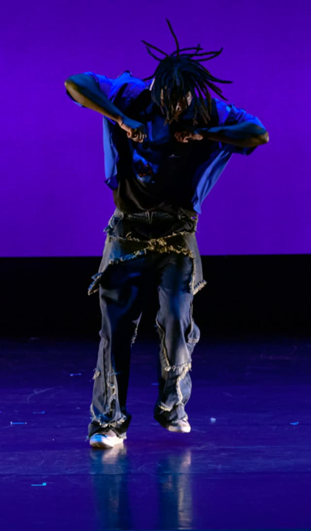 Danceworks 2024 solo dancer.