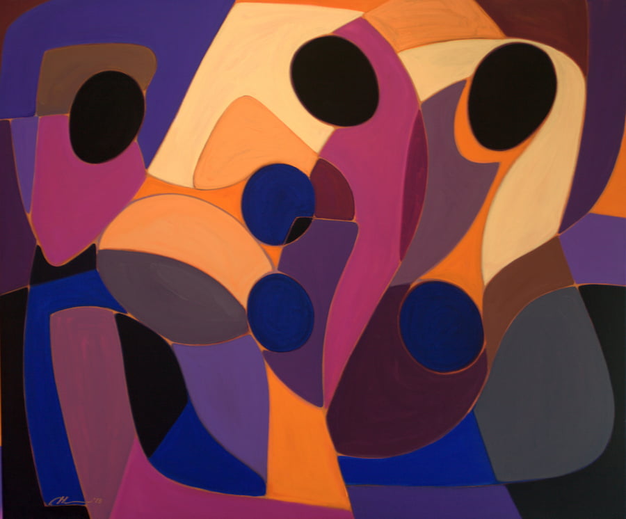 Joseph Holston, Grand Finale, 2013. Oil on canvas, 42 x 50 in. Courtesy of the artist.