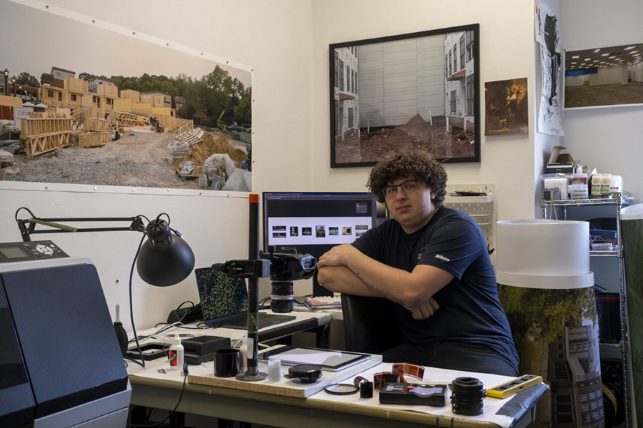 Austin Remetta in studio