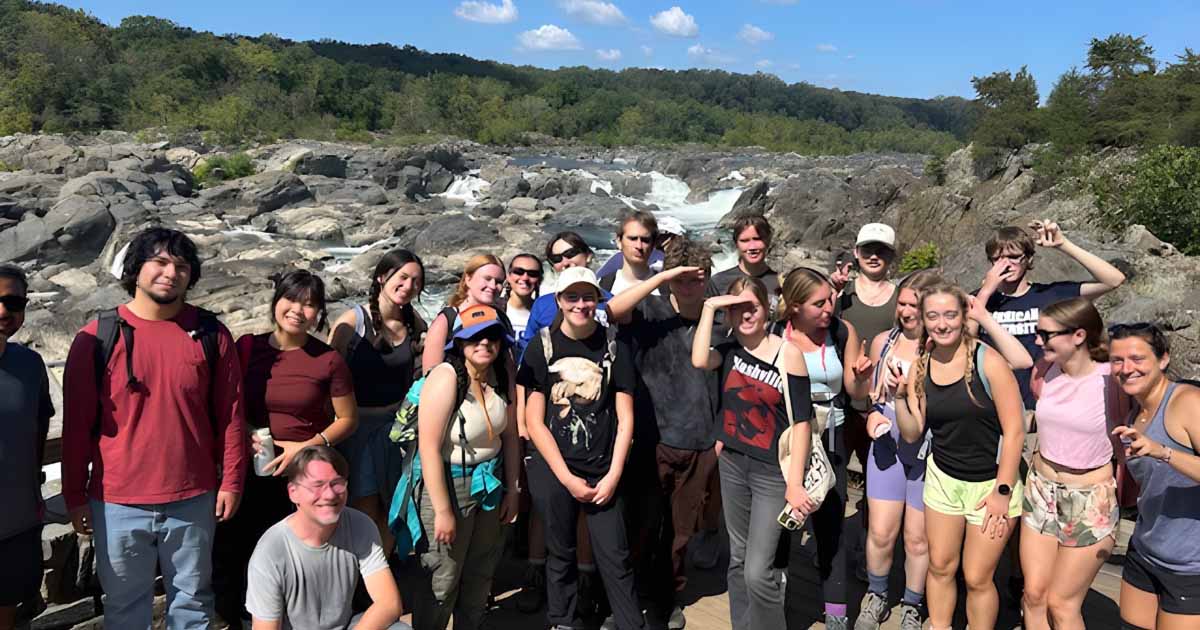 Students at Great Falls