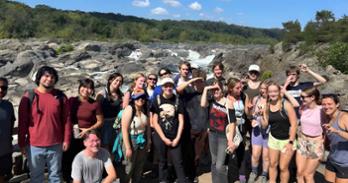 Students at Great Falls