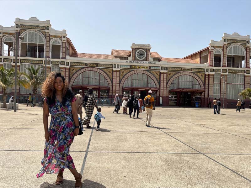Michelle Taylor in Senegal 