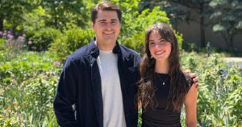 Danny Tapp and Rebecca Morris