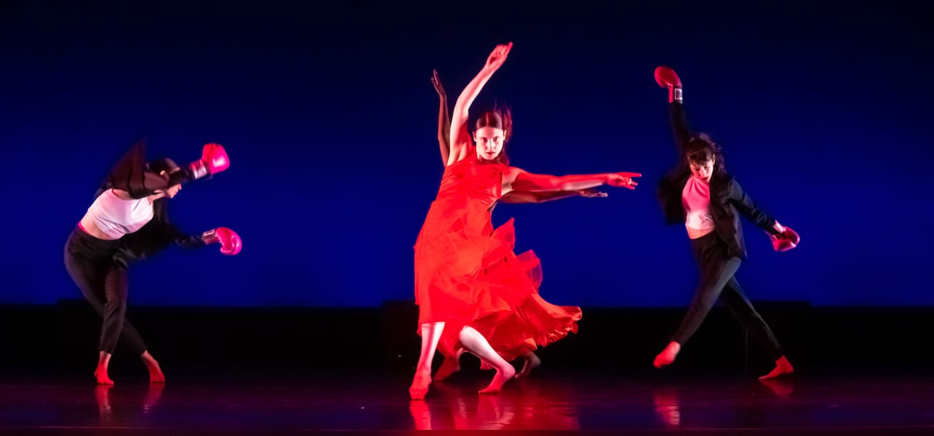 Dancers onstage