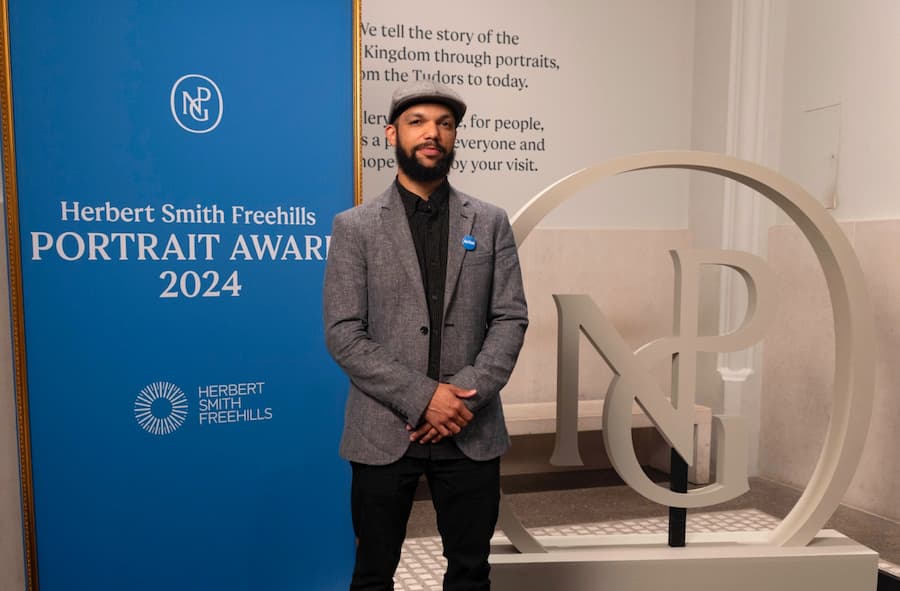 Kyle Hacket at Portrait Awards.