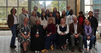 AU TESOL students, faculty, and alumni at the Fall 2025 WATESOL Conference.