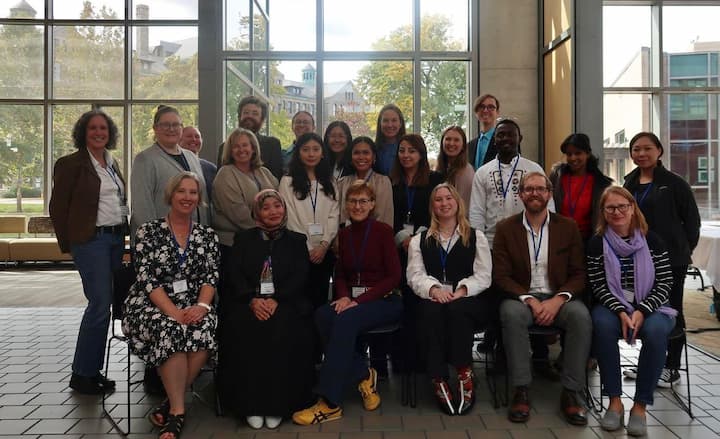 AU TESOL students, faculty, and alumni at the Fall 2025 WATESOL Conference.