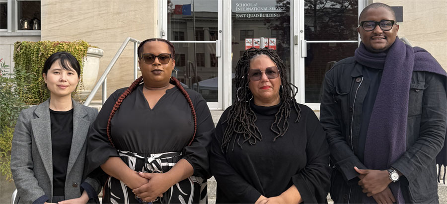 Dr. Joel Modiri visits the Antiracist Research & Policy Center.