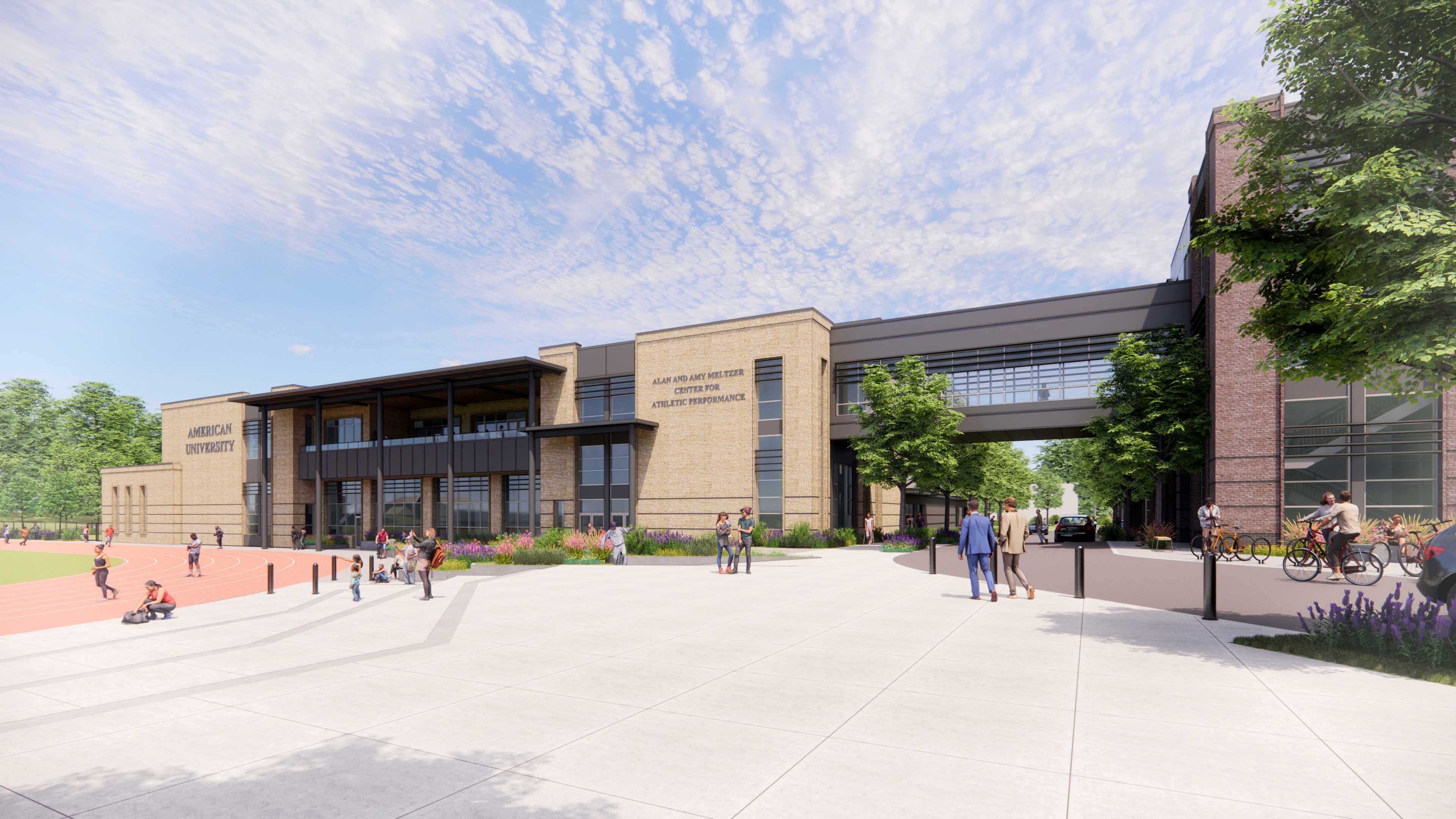 Rendering of the Student Thriving Center