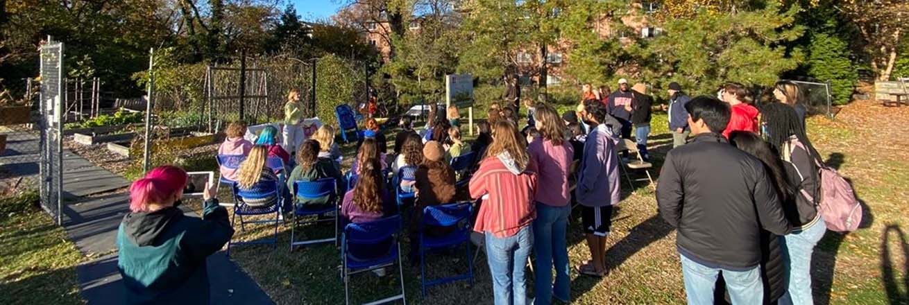 Fall 2021 art walk hosted by The Community Garden