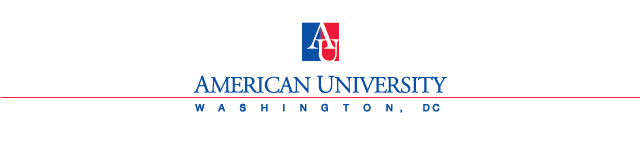 AU-Memo-Letterhead American University letterhead