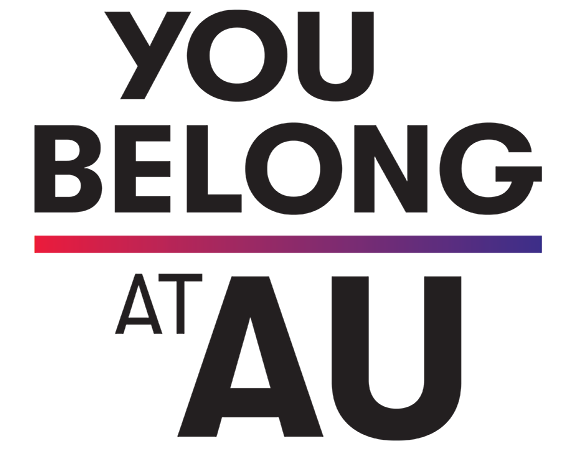 You Belong at AU wordmark