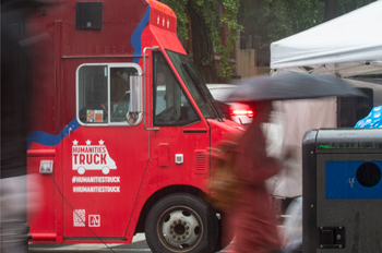 DC Humanities Truck at Adams Morgan Day 2018