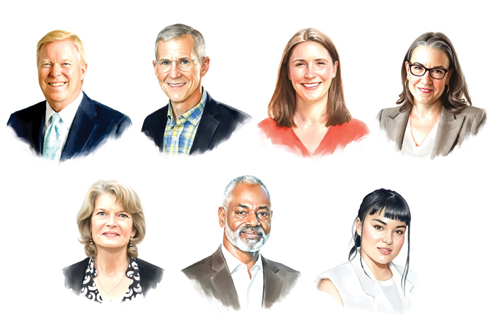 Lisa Murkowski, Len Elmore, Catie Griggs, Dick Gephardt, Brooke Anderson