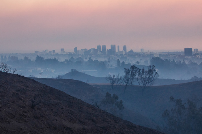 Palisades fire, LA, 2025
