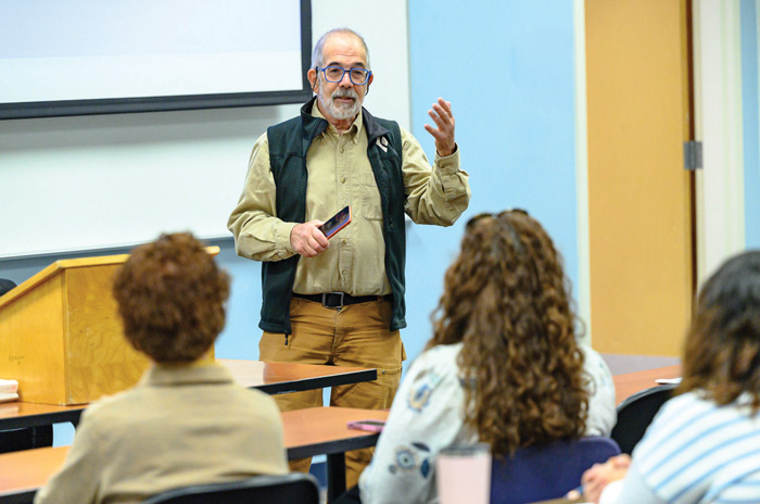 SOC professor Larry Engel