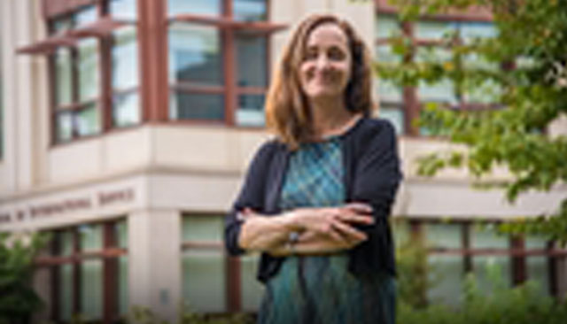 Faculty member Elizabeth Thompson