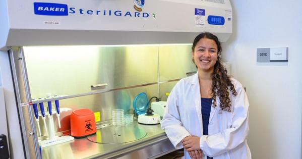 Sophia Gagliardi in the Hall of Science. Photos by Jeff Watts.