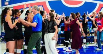 volleyball team guest coaches