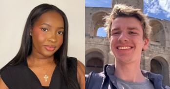 From left, PrincessCharleston Jacobs and James Odin. Submitted Photos.