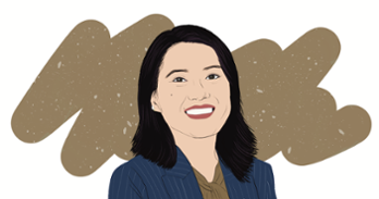 Jinny Ahn. Illustration by Jaylene Arnold.
