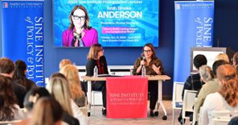 Amy Dacey and Ambassador Brooke Anderson