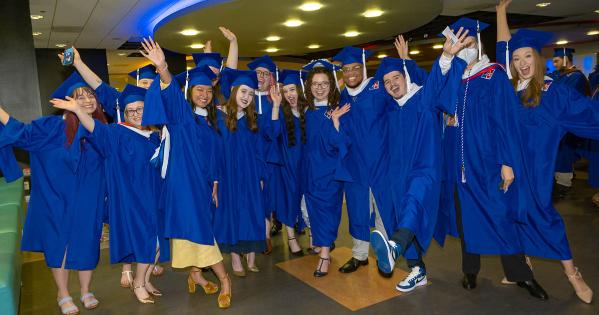 AU graduates celebrate at commencement