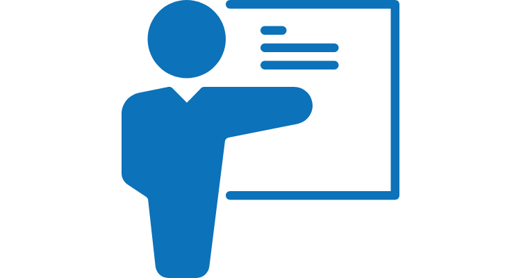 Professional and Lifelong Learning: instructor teaching on board Professional and Lifelong Learning: instructor teaching on board
