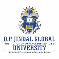 OPJ University Logo