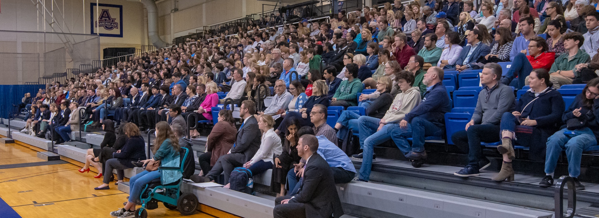 The crowd at Sine's 5th Anniversary panel discussion