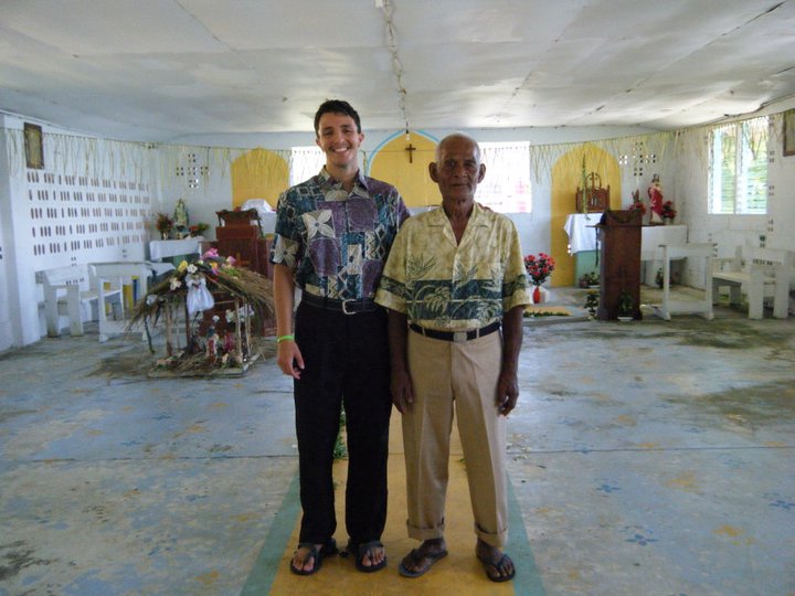 Paul Hodum in Micronesia on Peace Corps Duty
