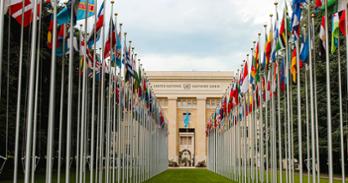 The United Nations Office at Geneva in Switzerland
