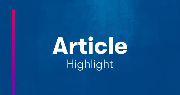 Article highlight