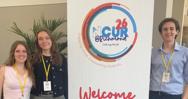 SIS students at NCUR 2026