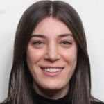 AU for American University in blue surrounded by a blue bordered box