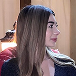 AU for American University in blue surrounded by a blue bordered box