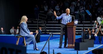 President Obama and Governor-Elect Abigail Spanberger