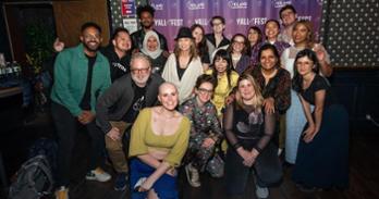 2024 Yes, And...Laughter Lab Fellows and CMSI Team Members at the launch of YALLfest in NYC