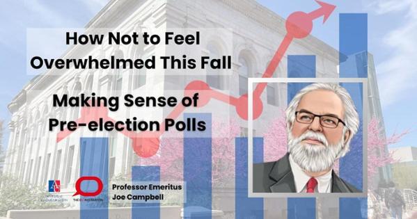 Making Sense of Pre-Election Polls written by Joe Campbell, Professor Emeritus