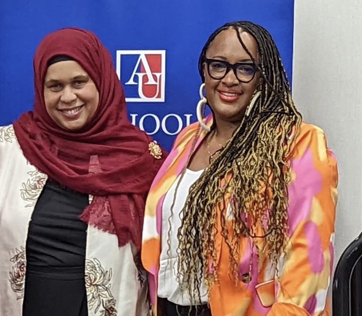 Dr. Amaarah DeCuir and Dr. Cheyenne Batista