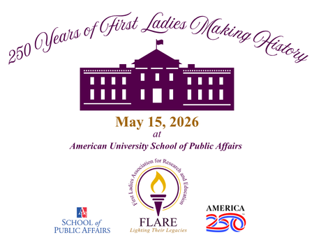 Announcement Graphic for FLARE hosted at American University's School of Public Affairs