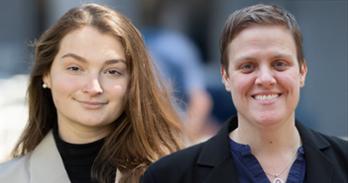 Melissa Kilmer (left) and Jane Palmer (right)