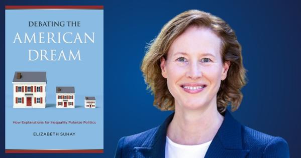 Elizabeth Suhay with Book Cover