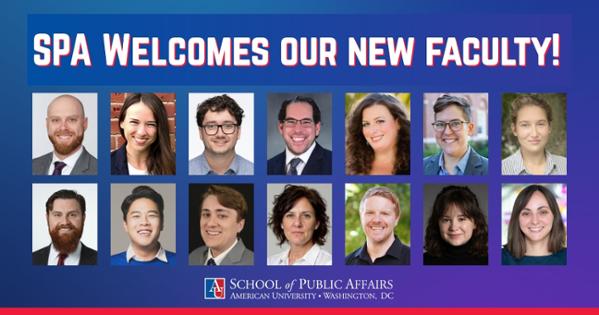 SPA welcomes our new faculty